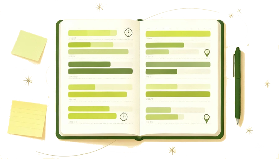 Ilustração agendamento